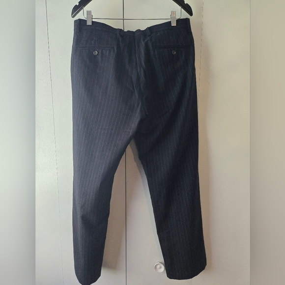 Ralph Lauren wool, pinstriped dress pants- 34x30 - Picture 2 of 3